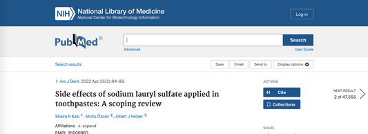 Side effects of sodium lauryl sulfate applied in toothpastes: A scoping review