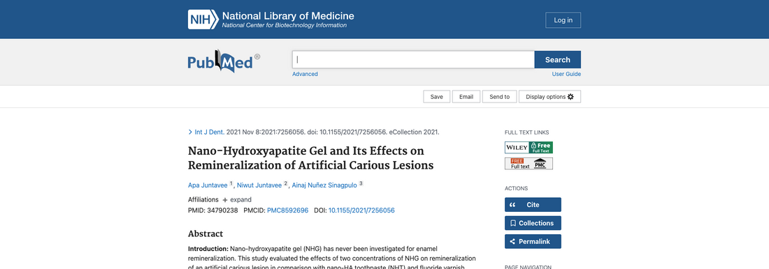 Nano-Hydroxyapatite Gel and Its Effects on Remineralization of Artificial Carious Lesions