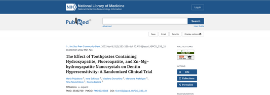 The Effect of Toothpastes Containing Hydroxyapatite, Fluoroapatite, and Zn-Mg-hydroxyapatite Nanocrystals on Dentin Hypersensitivity: A Randomized Clinical Trial