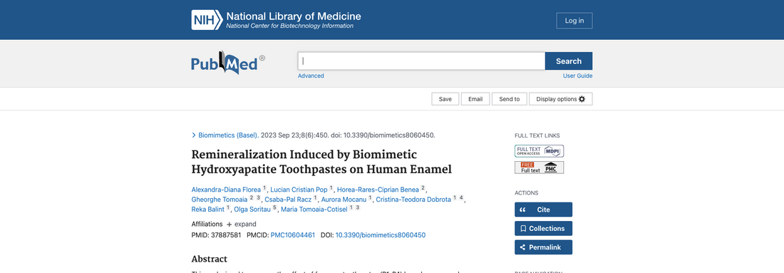 Remineralization Induced by Biomimetic Hydroxyapatite Toothpastes on Human Enamel
