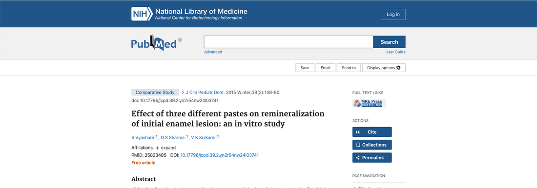 Effect of Three Different Pastes on Remineralization of Initial Enamel Lesion: An in Vitro Study