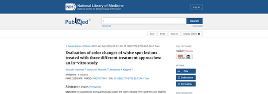 Evaluation of color changes of white spot lesions treated with three different treatment approaches: an in-vitro study
