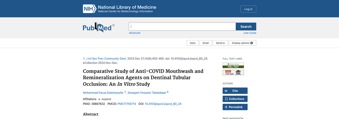 Comparative Study of Anti-COVID Mouthwash and Remineralization Agents on Dentinal Tubular Occlusion: An In Vitro Study