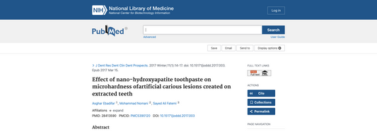 Effect of Nano-Hydroxyapatite Toothpaste on Microhardness of Artificial Carious Lesions Created on Extracted Teeth